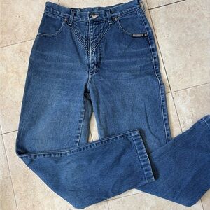 Rough rider Straight Women’s Jeans in Dark Blue Denim